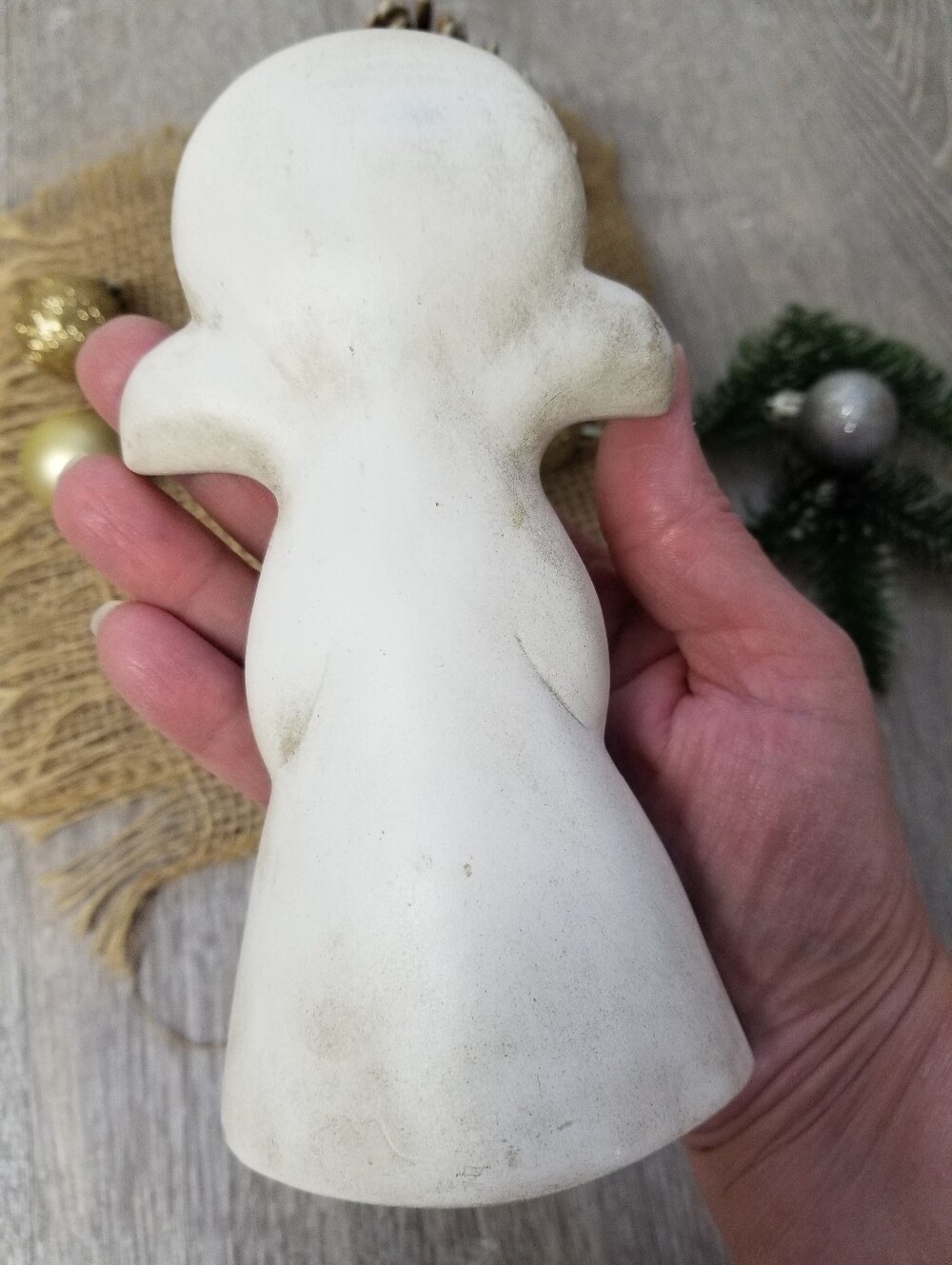 Vintage Ceramic Praying Angel - Picture 7 of 10